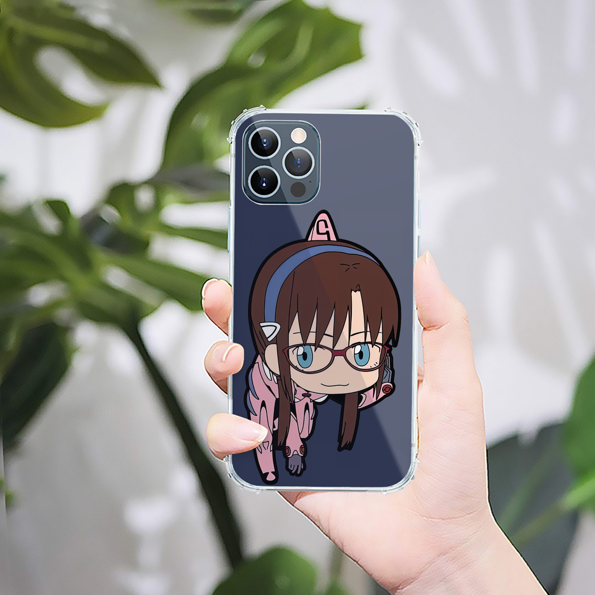 （画像用） EVA 新世紀エヴァンゲリオン 【iPhone 12シリーズ対応】透明スマホケース（クリアソフトケース）